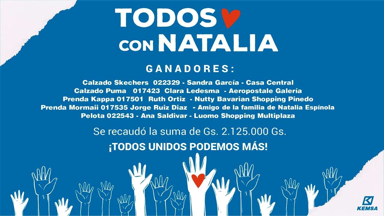 MANOS SOLIDARIAS KEMSA!